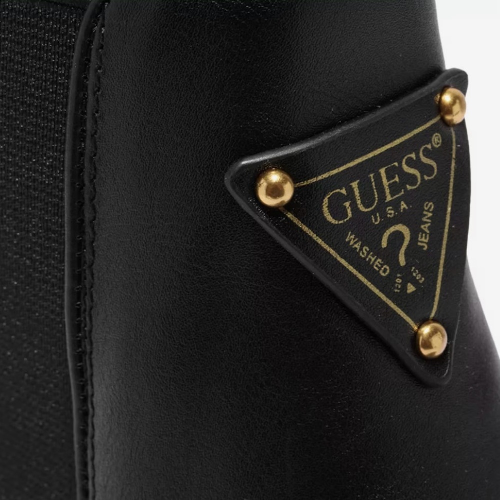 GUESS | Hestia Women's Black Ankle Boots - Picture 6 of 11